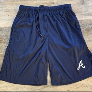Navy Blue Athletic Shorts